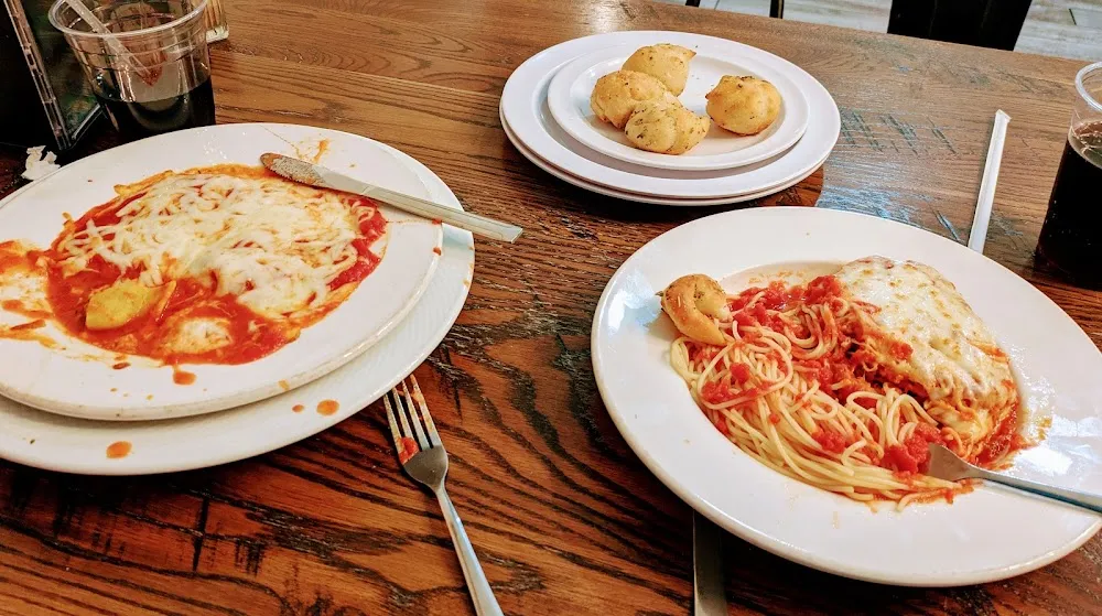 Meat Ravioli & Chick Parm