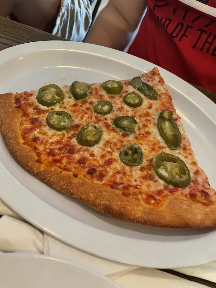 Pizza with Jalapeños